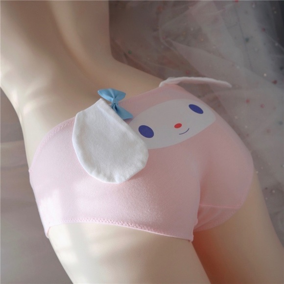 Pink Japanese Lolita Rabbit Panties - Picture 10 of 10